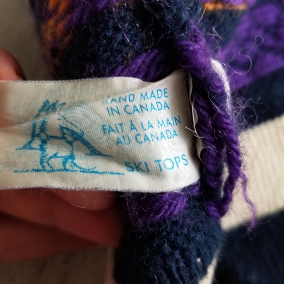 🇨🇦 Vintage AARDVARK 100% Wool Beanie Toque - Picture 6 of 9